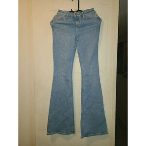 Women's Bodywind Jeans Size 0 Blue Denim Flare Leg